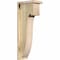 Ekena Millwork Del Monte Rough Sawn Corbel w/Backplate, Douglas Fir, 6"W x 10"D x 26"H COR06X10X26DEL01RDF - alternate 1